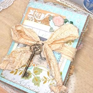 "FLORENCE" Handmade Soft Cover Junk Journal